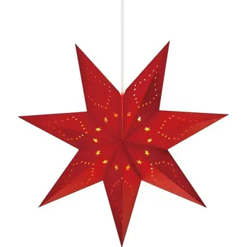 Dekorativní svítidlo Červená závěsná vánoční světelná dekorace Saturnus – Markslöjd ID_1383233