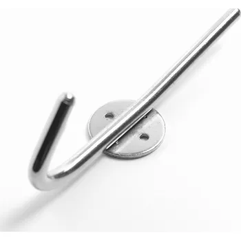 Věšák 63312 věšák VLASTA nikl (Nástěnný věšák v povrchu nikl. Praktický doplněk do interiéru.)