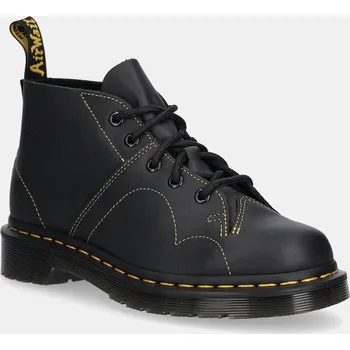 Dámské polobotky Kožené polobotky Dr. Martens Church Monkey Boot, 41, černá, 99X