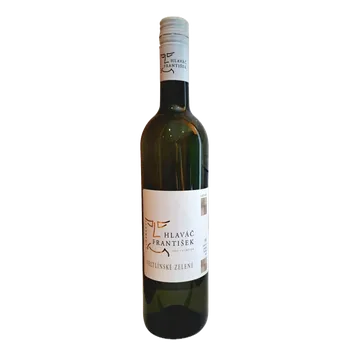 Veltlínské zelené 2024, pozdní sběr, vinařství František Hlaváč, suché