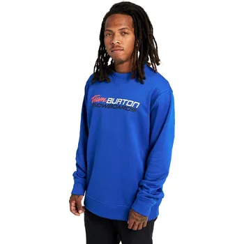 Pánská mikina burton Pánská mikina oak crew cobalt blue heather