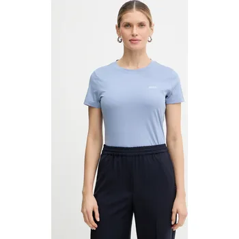 Pánské tričko Bavlněné tričko BOSS Orange C Esogo 1 50506973 modrá 50A, vel. L