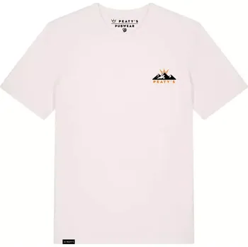 cyklistický dres PEATYS PEATY'S PUBWEAR TRIKO S KRÁTKÝM RUKÁVEM SUNSET VINTAGE WHITE (PPW-25-TEE-SET-WHT) XL