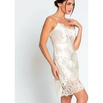 Souprava dámského spodního prádla Košilka LISE CHARMEL (ALJ1032-09), Barva smetanová, Velikost L