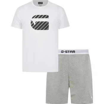 Pánské pyžamo G Star White 4116277 Small