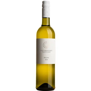 Pálava 2024, moravské zemské víno, Vinařství Větrovský, polosuché