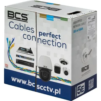 Síťový kabel BCS UNIVERSAL kroucená dvojlinka BCS-U/UTP-CAT5E-PVC