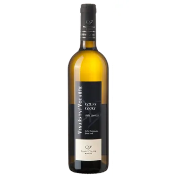 Víno Ryzlink rýnský 2024, pozdní sběr, Vinařství Volařík, suché