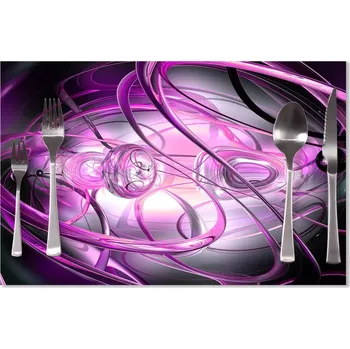 prostírání Sablio Prostírání Fialová abstrakce: 40x30cm