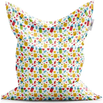Sedací pytel Sablio Sedací vak Classic Dětské obrázky - 150x100 cm