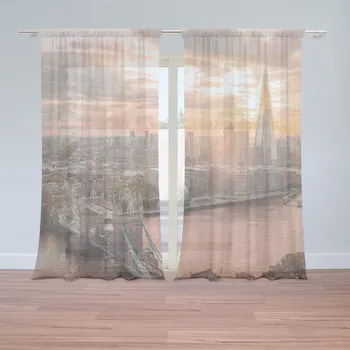 Záclona Sablio Záclony Londýn City of London: 2ks 150x250cm