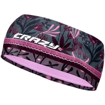 Čepice Crazy čelenka Idea BAND DOUBLE 2025/2026 Zelená M Dámské