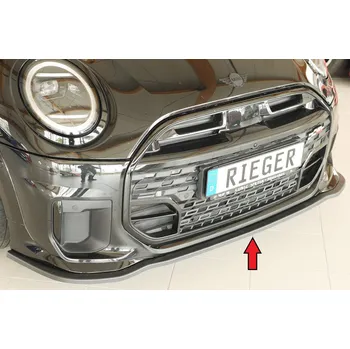 Nárazník Rieger lipa pod přední nárazník pro Mini Cooper S FM6 convertible (F67), 03/24-, plast ABS bez povrchové úpravy