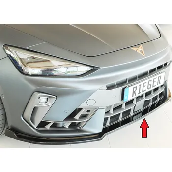 Nárazník Rieger lipa pod přední nárazník pro Cupra Leon KL 5-dvéř. (ST/sportstourer), 06/24-, plast ABS lakovaný do černé lesklé barvy
