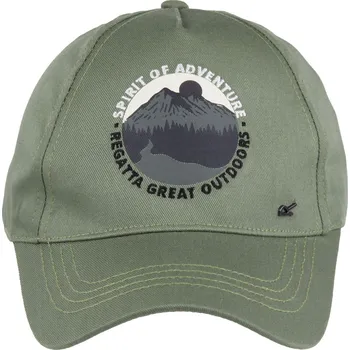 Kšiltovka REGATTA Dětská kšiltovka ZELENÁ