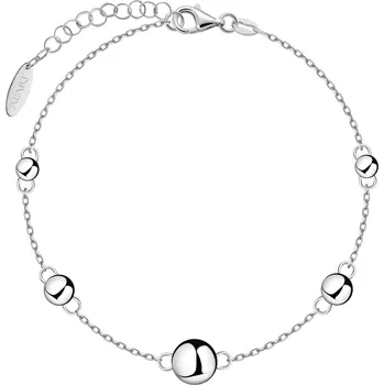 Náramek Stříbrný náramek - kuličky - AP544-1593