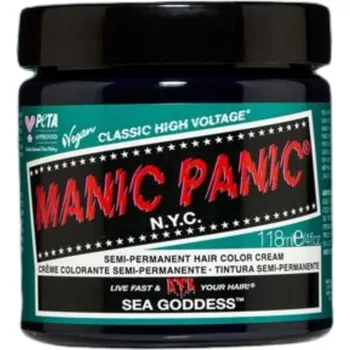 Nestandardní parfém Manic Panic - Tónování vlasů 118 ml Černá unisex