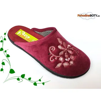 Dámská obuv Dámské domácí pantofle Effe tre měkká stélka