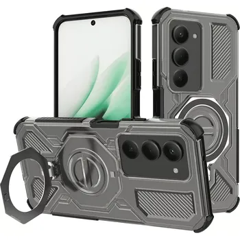 Pouzdro na mobilní telefon Kryt Xiaomi Redmi 15 4G/5G, Carbon Shield PRO, smoke