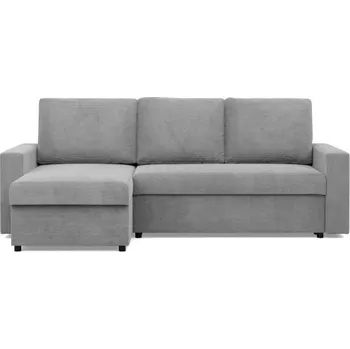 Sedací souprava Rohová rozkládací sedačka NEO Poso šedá