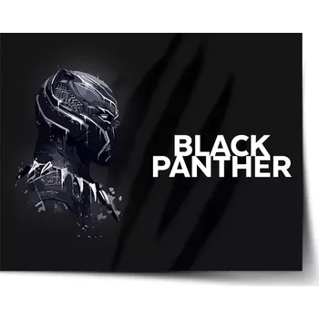 Plakát Sablio Plakát BLACK PANTHER Scrape - 90x60 cm