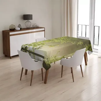 ubrus Sablio Ubrus Lesní cesta - 130x130 cm