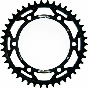 Řetězová sada pro motocykl Řetězová rozeta SUPERSPROX RFE-300:42-BLK černý 42 zubů, 525