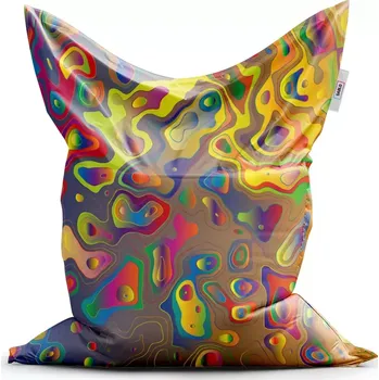 Sedací pytel Sablio Sedací vak Barevné skvrny - 200x140 cm