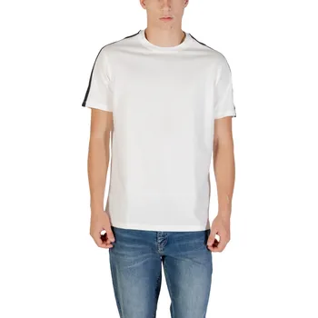 Pánské oblečení Armani Exchange pánské tričko Armani bílá 3491263