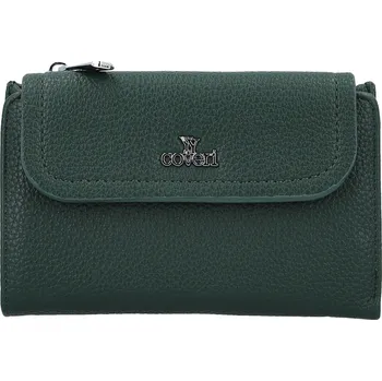 Peněženka Dámská peněženka tmavě zelená - Coveri Kenzy zelená