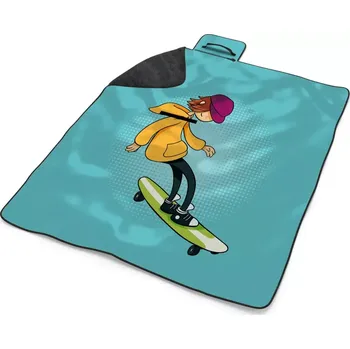 deka Sablio Plážová deka Skejťák: 200x140 cm