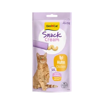 Pamlsek pro kočku bosch Tiernahrung GmbH & Co. KG Gimborn Snack Cream Kuře 6x15g