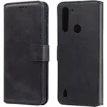 TT-TopTechnology Pouzdro Motorola Moto G8 Power Lite černé, black, model knížka, materiál syntetická kůže