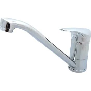 Vodovodní baterie Dřezová, stojánková, páková, otočná baterie Plano Bern