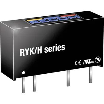 Měnič napětí RECOM RYK-0505S/H DC/DC měnič napětí 5 V 200 A 1 W Počet výstupů: 1 x Obsah 1 ks
