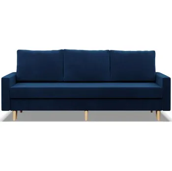 Pohovka Třímístná pohovka BLANK Elegant rozkládací, granátová