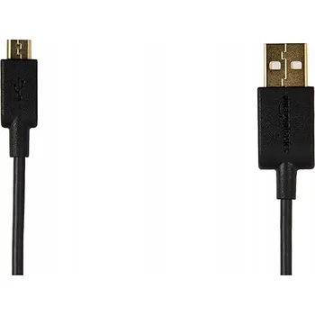 Datový kabel Kabel KabelDirekt USB - microUSB typ B, 0,5 m, černý
