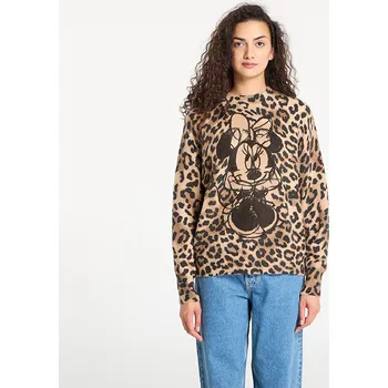 Dámský svetr Svetr Desigual Minnie Sweater Tobacco XS