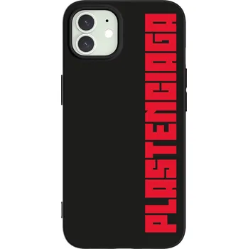 Pouzdro na mobilní telefon Picasee silikonový černý obal pro Apple iPhone 12 Pro - Plastenciaga