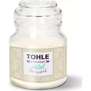 Svíčka Sablio Svíčka Tohle je ten nejlepší přítel na světě - 120 g