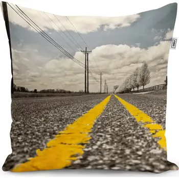 Polštář Sablio Polštář Cesta - 40x40 cm