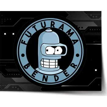 Plakát Sablio Plakát Futurama Bender Technology - 60x40 cm