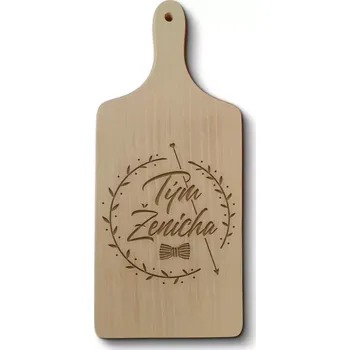 Kuchyňské prkénko Sablio Prkénko Tým ženicha motýlek