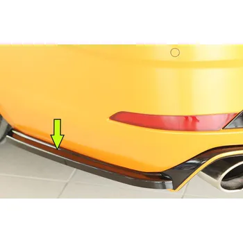 Nárazník Rieger spoiler pod zadní nárazník na levé straně pro Seat Leon Cupra 5F 5-dvéř. (ST/Combi) r.v. 01/17-, plast ABS lakovaný do černé lesklé barvy