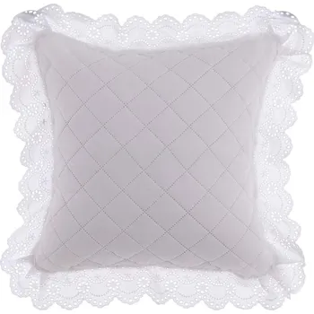 Polštář POLŠTÁŘ S KRAJKOU ESTATE DI SANGALLO BIANCO Blanc MariClo'