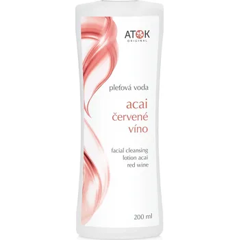 Original Atok Pleťová voda Acai - červené víno Objem: 200 ml