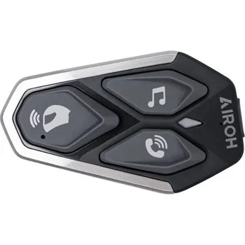Interkom na motorku Bluetooth handsfree headset AWC4 (dosah 0,5 km), AIROH