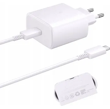 Rychlá nabíječka pro telefon Samsung, adaptér PD 45W + USB-C kabel 2M