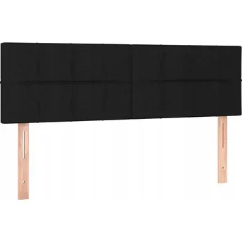 Postel VidaXL Čela postele, 2 ks, černá,