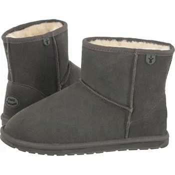 Dámská zimní obuv Emu Wallaby Mini Teens Charcoal T10103 Velikost 38